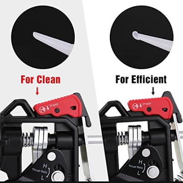 WORKPRO Caulking Gun with Adjustable Thrust Ratios and Grip