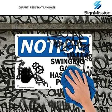 OSHA Notice Sign - Stop Check Lint Trap Clean Before & After | Aluminum Sign | Protect Your Business, Work Site, Warehouse & Shop Area | Made in The USA