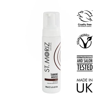 St Moriz Self Tan Dark Tanning Mousse 200ml - Natural Glow