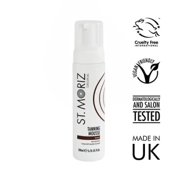 St Moriz Self Tan Dark Tanning Mousse 200ml - Natural Glow