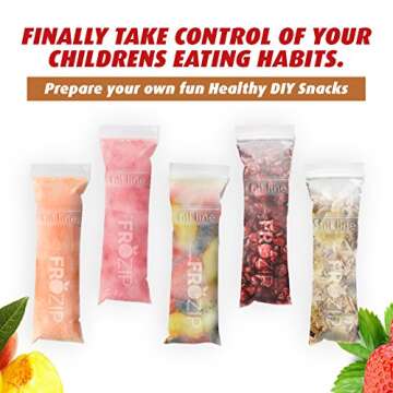 Frozip Disposable Ice Pops - Healthy Treats Made Easy