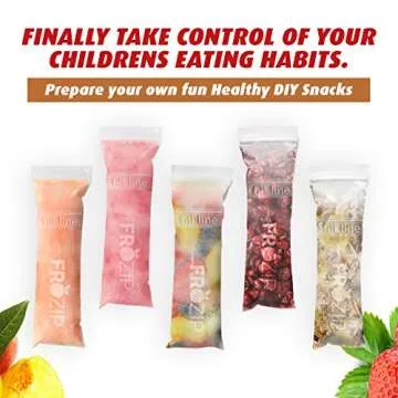 Frozip Disposable Ice Pops - Healthy Treats Made Easy