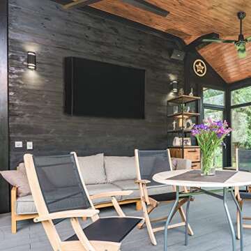 Waterproof Outdoor TV Cover for 65-70 inch TV with Bottom Cover, Thick Fabric, Dustproof and Weather...