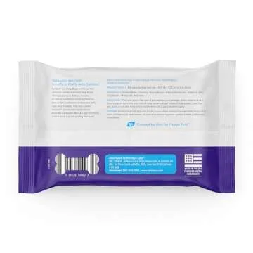 Vetnique Furbliss Hypoallergenic Pet Wipes | Cleansing Grooming & Deodorizing 100ct