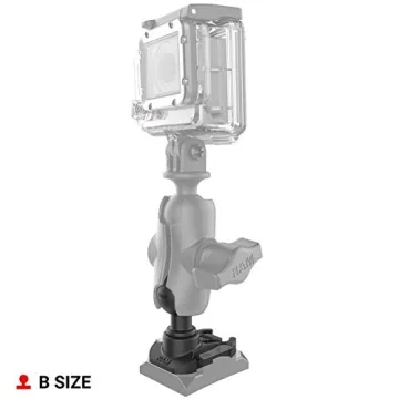 Secure RAM Mounts GoPro Ball Adapter for Outdoor Filming