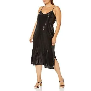 Shine This Holiday With The Drop Zayne Slip Dress