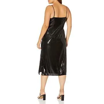 Shine This Holiday With The Drop Zayne Slip Dress