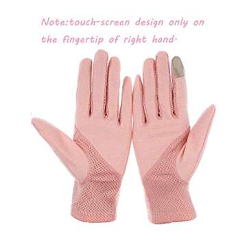Top 3 Pairs Women Summer Gloves for UV Protection