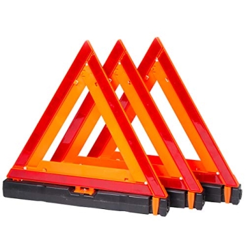 SpeedTech Emergency Safety Triangle Kit for Roadside Protection