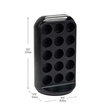 Mind Reader Coffee Pod Storage for 30 Pods - Black