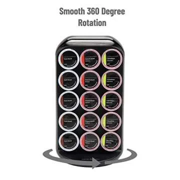 Mind Reader Coffee Pod Storage for 30 Pods - Black