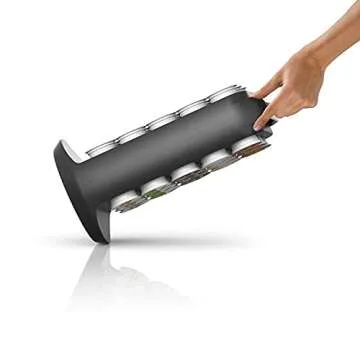 Mind Reader Coffee Pod Storage for 30 Pods - Black