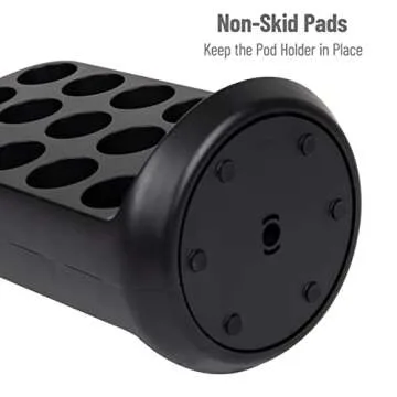 Mind Reader Coffee Pod Storage for 30 Pods - Black