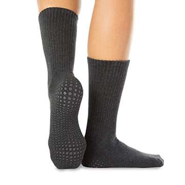 LA ACTIVE Non Slip Yoga Grip Socks - Barre Ballet Pilates Athletic Socks for Men and Women