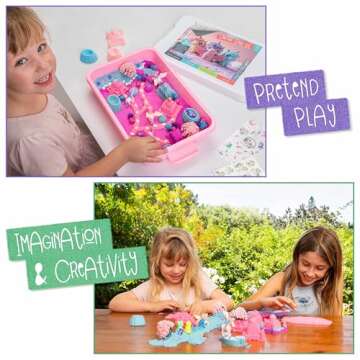 Kipipol Unicorn Sensory Bin - Enchanting Sand Art Kit