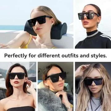 Dollger Square Oversized Sunglasses for All Styles and Occasions