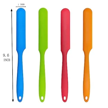 Durable zYoung Silicone Spatula Set for Baking and Crafts