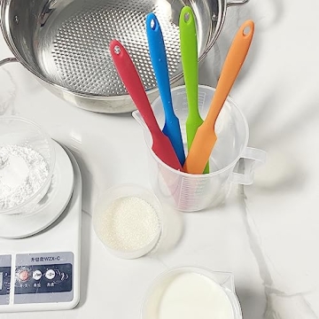 Durable zYoung Silicone Spatula Set for Baking and Crafts