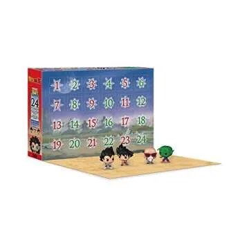 Funko Advent Calendar: Dragon Ball Z - Goku - 24 Days of Surprise - Collectible Vinyl Mini Figures - Mystery Box - Gift Idea - Holiday Xmas for Girls, Boys & Kids - Christmas Countdown