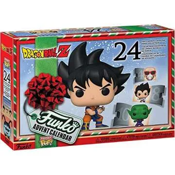 Funko Advent Calendar: Dragon Ball Z - Goku - 24 Days of Surprise - Collectible Vinyl Mini Figures - Mystery Box - Gift Idea - Holiday Xmas for Girls, Boys & Kids - Christmas Countdown