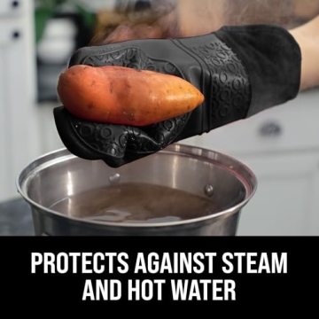Extra Long Silicone Oven Mitts for Ultimate Protection
