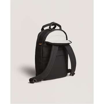 Day Owl Unisex Recycled Backpack Pro Slim 14", Laptop Nocturnal Black