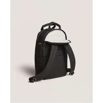 Day Owl Unisex Recycled Backpack Pro Slim 14", Laptop Nocturnal Black