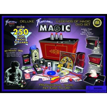 Fantasma Toys Deluxe Legends of Magic DVD Set - Master 250 Tricks!