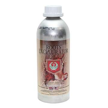 House & Garden Roots Excelurator, Gardening Root Stimulator Plant Starter Solution, Silver