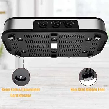 Triple Slow Cooker Buffet Server for Parties and Events