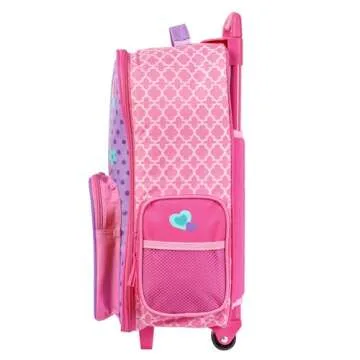 Stephen Joseph Kids Unicorn Rolling Luggage for Travel