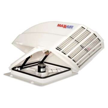 MAXXAIR FANMATE 00-955001 Fan/Vent Cover - Superior Rain Protection with EZ Clip Hardware