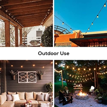 Banord 51FT Outdoor String Lights for Year-Round Ambiance