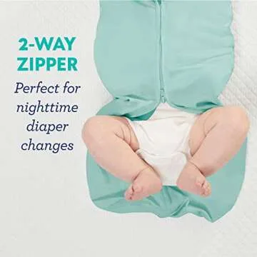 SwaddleMe Pod – Size Newborn, 0-2 Months, 2-Pack (Dino Trucks) No Wrap Zip-Up Newborn Swaddle Creates a Cozy Feeling for Baby and Helps Prevent Startle Reflex