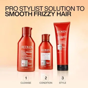 Redken Frizz Dismiss Rebel Tame Leave-In Cream, Anti-Frizz & Heat Protection 450°F