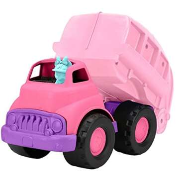 Green Toys Disney Baby Exclusive Minnie Mouse Recycling Truck - Pretend Play, Motor Skills, Kids Toy...