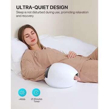 ALLJOY Roller Kneading Hand Massager for Arthritis and Carpal Tunnel Relief, Cordless Electric Hand Massager with Heat and Compression - Hand, Wrist, and Finger Massager-Ideal Gifts for Women/Men