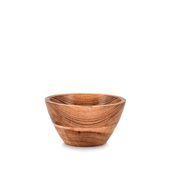 NIRMAN Acacia Wood Bowl Sets Elegant Kitchen Party Snack Bowls