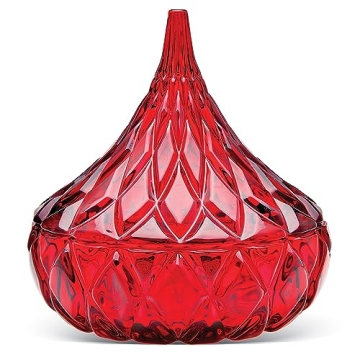 Godinger Candy Dish - Elegant Red Chocolate Bowl