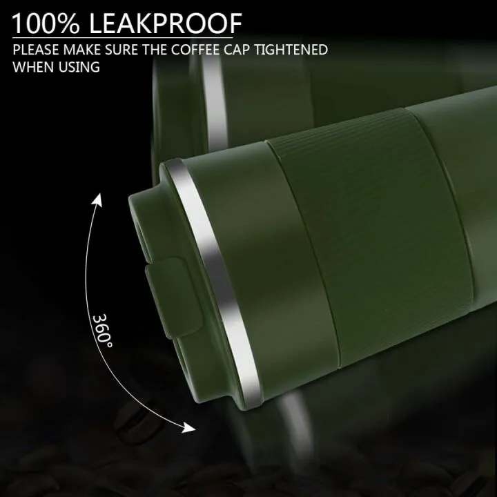 12oz MOMSIV Insulated Coffee Cup Travel Mug