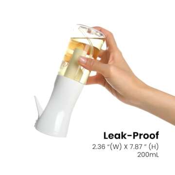 Mistifi Oliver Oil Sprayer for cooking, Spray bottle 6oz, Non-Aerosol Refillable Dispenser Oil Mister FS600 Less is More