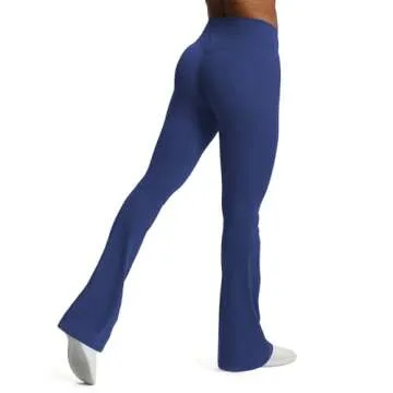 Aoxjox Flare Leggings for Women - Tummy Control & Style