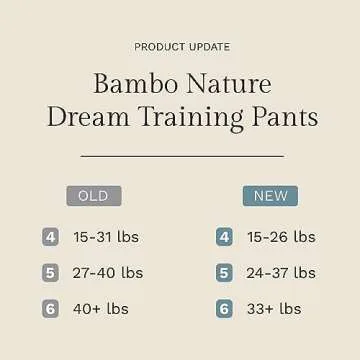 Bambo Nature Premium Training Pants - Size 5, 20 Count