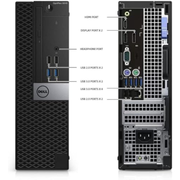 Dell OptiPlex 5040 SFF Desktop PC, Core i5, 8GB RAM, Windows 11 Pro