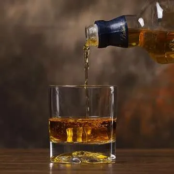 Hand Blown Skull Whiskey Glasses Set for Unique Gifts