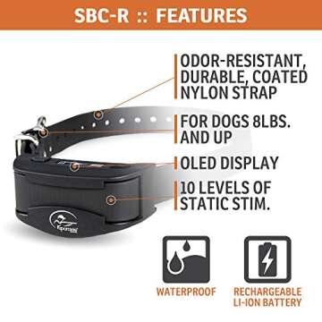 SportDOG NoBark SBC-R Bark Collar for Effective Training