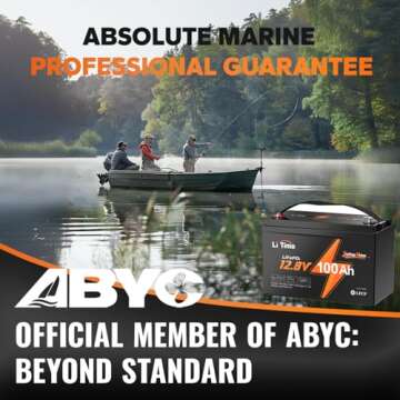 LiTime 12V 100Ah TM Low-Temp Protection LiFePO4 Battery Built-in 100A BMS, Group 31 Deep Cycle, Lith...