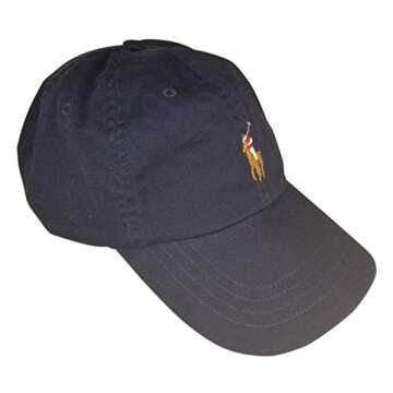 Stylish Polo Ralph Lauren Men's Leather Strap Baseball Cap