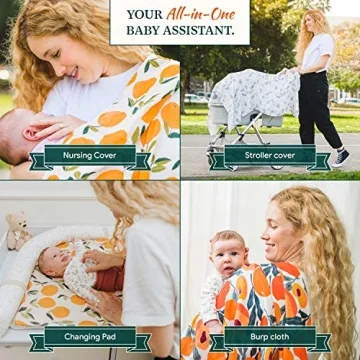 San Francisco Baby Swaddle Blankets, 3-Pack Soft for All