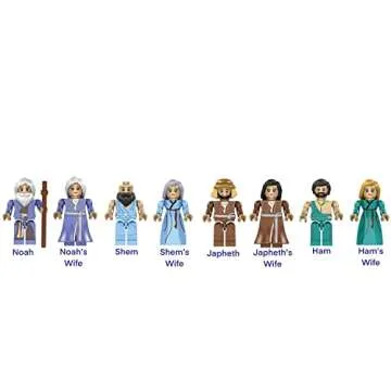 Noah's Ark Building Block Set for Kids and Adults